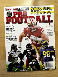 ATHLON SPORTS PRO FOOTBALL 2023 NFL PREVIEW MAGAZINE NFC WEST - Picture 1 of 1