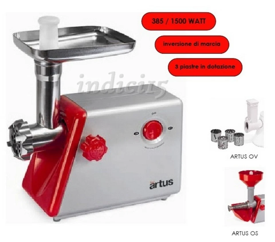 indici15 T25 Tritacarne n°5 Elettrico 385W by Artus Reber - Immagine 1 di 1