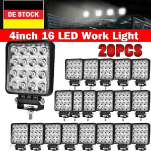 20X 48W 12V 24V Spot Lamp LED Work Light Boat Truck Offroad Driving SUV 4X4WD - Imagen 1 de 7