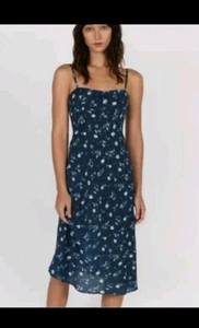 Vestido REALISATION PAR Amelia Floral Medianoche M - Imagen 1 de 17