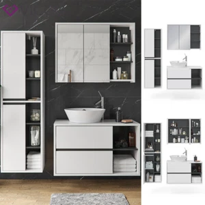 VICCO conjunto de muebles de baño VIOLA blanco - 3 piezas - Imagen 1 de 8