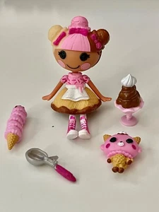 Lalaloopsy Minis Series Sweet Fair Scoops Waffle Cone Lot 3" Figure Doll - Picture 1 of 1