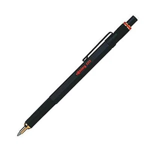 Bolígrafo rOtring serie 800 negro tipo golpe 2032579 nuevo de Japón - Imagen 1 de 3