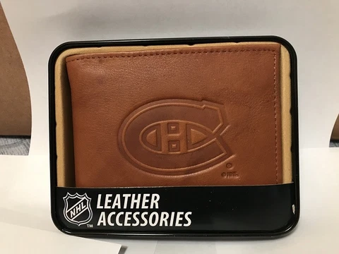 NHL Montreal Canadiens Embossed Billfold / Wallet Cover