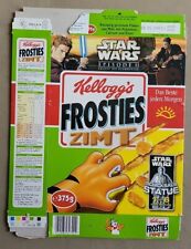 Star Wars: German Frosties Cereal Box with Episode II Statue Promotion from 2002