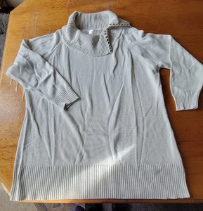 bpc, weisser Pullover , Gr. 52 /54 - Bild 1 von 4