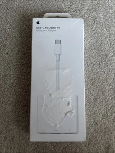 Genuine Apple USB-C Digital AV Multiport Adapter MJ1K2AM/A ModelA1621 - New - Picture 1 of 2