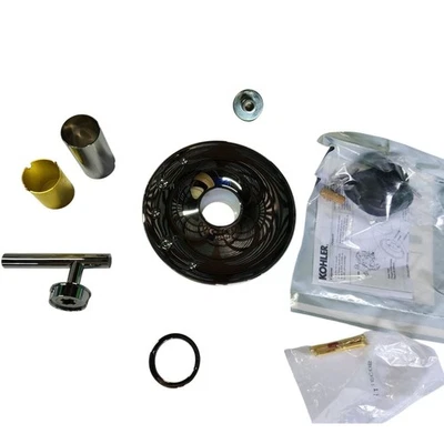 Borde de válvula Kohler TS14423-4-CP Purist Rite-Temp - Cromo pulido Foto 1 de 4