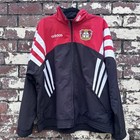 Bayer Leverkusen 1990s Track Jacket Original Vintage Adidas Football Wear XL