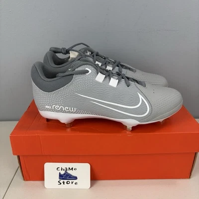 Botines de softbol Nike Hyperdiamond 4 PRO METAL grises CZ5920-012 para mujer talla 9,5” Foto 1 de 4