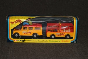 Corgi #30 1978 J Richard Circus Berliet Land Rover MIB - Picture 1 of 7