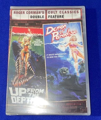 OOP SEALED Roger Corman Cult Classics MOVIE DVD Up From Depths/Demon of Paradise Foto 1 de 2