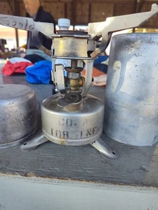 WW2 Aladdin 1942 US Military Pocket Field Stove Nice 108 Infantry - Picture 1 of 9