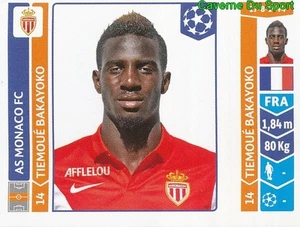 249 TIEMOUE BAKAYOKO FRANKREICH AS MONACO FC STICKER CHAMPIONS LEAGUE 2015 PANINI - Bild 1 von 1