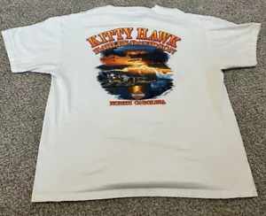 Camiseta grande para motocicletas Harley Davidson gatito halcón bancos exteriores de Carolina del Norte - Imagen 1 de 6