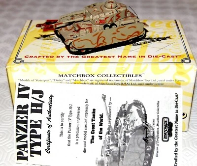 MATCHBOX DYM37586- PANZER IV TYPE H/J -SCALA 1/72 - Immagine 1 di 4