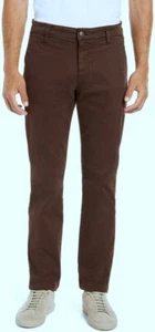 NWT Mavi Jeans Co 33 x 28 Edward Slim Straight Soft Touch Brown Flex Pants - Picture 1 of 6