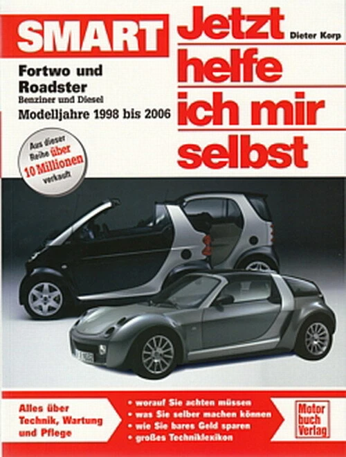 SMART Fortwo&Roadster, Reparaturanleitung Jetzt helfe ich mir selbst, Handbuch - Bild 1 von 3
