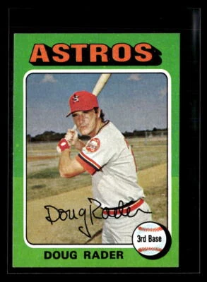 1975 Topps Mini #165 Doug Rader - NM/MT+ Set Break! - Image 1 of 2