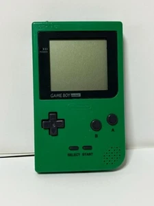 Nintendo Game Boy Pocket Green Console MGB-001 Tested Works Well USA Seller - Bild 1 von 2