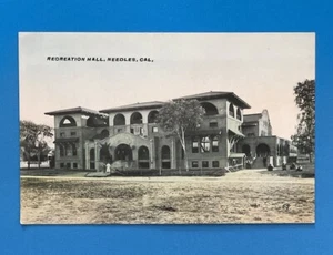 Recreation Hall Needles California Postcard - Picture 1 of 2