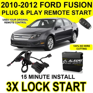 2010 2011 2012 Ford Fusion Remote Start Plug and Play Easy Install 3X Lock FO1A - Picture 1 of 1
