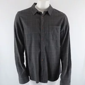 Camicia uomo manica lunga con bottoni a strati marini XL 100% cotone flanella - Foto 1 di 8