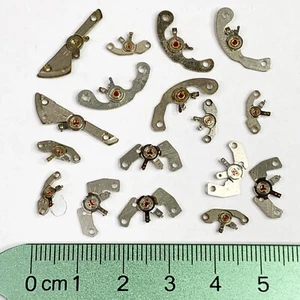 17 Unruh Hahn Brücke Armbanduhr Teil Steampunk Uhrmacher Lot Reparatur Antik - Bild 1 von 6