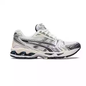 Asics Women's Gel-Kayano 14 White Midnight Sneaker 1202A056-109 Size 5-12 - Picture 1 of 9