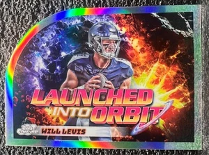 2024 Topps Cosmic Chrome Football Launched Into Orbit - LIO-4 Will Levis - Picture 1 of 2