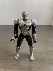Spider-Man Animated Series Action Figure Super Shield Web Spider Armor ToyBiz - Picture 1 of 6