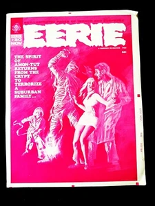 Unheimliches Warren Magazin #30 Verlagsmeister Basil Gogos Cover Proof Nov 1970 #WA - Bild 1 von 2