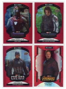 2022 Upper Deck Marvel Allure BASE & HIGH SERIES RED PRISM - PICK FROM LOT