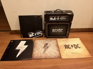 AC/DC Backtracks Collector's Deluxe Box Set Amplifier Vinyl Records LP CDs Book - Picture 1 of 21