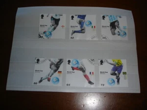 GB FUSSBALL-WELTMEISTERSCHAFT 2006 - SG2628/33 - SEHR SCHÖNE GEBRAUCHTE BRIEFMARKEN - Bild 1 von 2