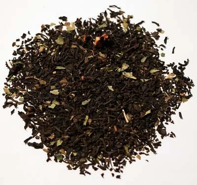 MISTY MOUNTAIN TEA SHOP Decaf Strawberry Black Tea