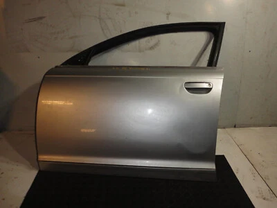 2005 AUDI A6 QUATTRO SEDAN 3.2L V6 FRONT LEFT DOOR SHELL LIGHT SILVER METALLIC - Image 1 of 4