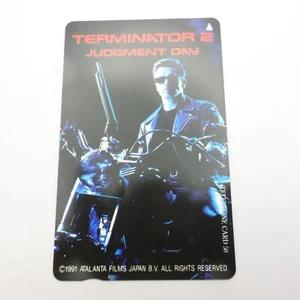 Tarjeta telefónica japonesa Terminator 2: Judgment Day Arnold Schwarzenegger 1991 - Imagen 1 de 6
