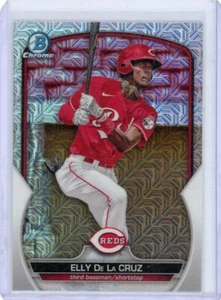 2023 Bowman - Chrome Prospects Mojo Refractor #BCP-65 Elly De La Cruz (RC) - Picture 1 of 4