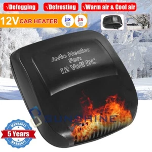 Ventilador Calentador Coche 12V Parabrisas Desempañador Descongelador Calentador Auxiliar Ventilador Eléctrico - Imagen 1 de 17