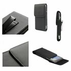 for Asus PadFone S, PF500KL Case Metal Belt Clip Synthetic Leather Vertical P...