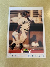 1992 Classic Best Cliff Floyd Baseball Pre Rookie Card #380 Montreal Expos Mint