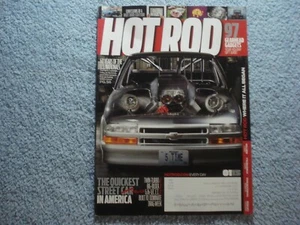 Hot Rod Magazine 2015 January VINTAGE Hot Rods and Custom Cars - Picture 1 of 2