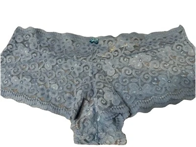 "Bragas Delta Burke 2x azul 93 % nailon talla 9 cintura 34-38"""  Foto 1 de 4