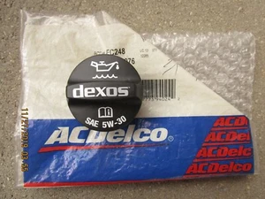 GM GMC BUICK CHEVY 12650076 ACDELCO FC-248 ENGINE OIL FILLER FLUID CAP OEM NEW - Picture 1 of 3
