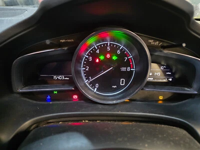 2017 MAZDA 3 SPORT NAV BM 2.0 PETROL MANUAL MK3 5DRS HATCH SPEEDOMETER REF4444 - Image 1 of 4