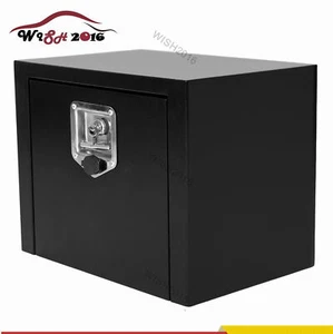 18"x12"x14" Heavy Duty Truck Tool Box w/ T-Handle Lock Trailer Pickup RV Storage - Picture 1 of 9