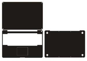 Carbon Sticker Skin Cover for Macbook Pro MC226 MD311ZP/A MC024 MC725 A1297 17" - Picture 1 of 33