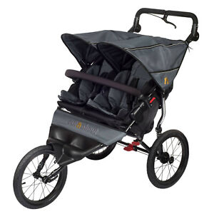 New Out n about nipper sport V4 double pushchair steel grey with free raincover
