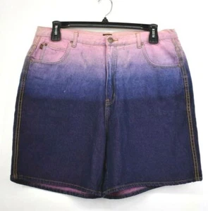 Crest Jeans Juniors Girls Tie-Dye Straight Leg Comfort Fit Denim Short W 17/18 - Picture 1 of 7
